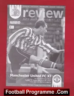 Altrincham v Manchester United 2009 – Pre Season Friendly