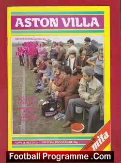 Aston Villa v Manchester United 1984