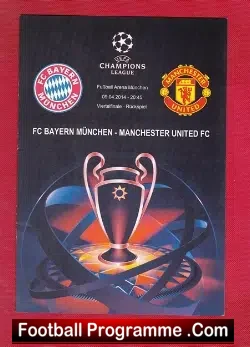 Bayern Munich v Manchester United 2014 – Germany