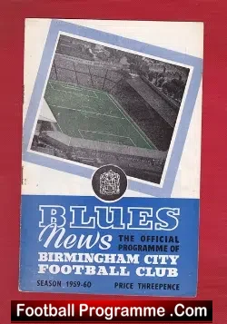 Birmingham City v Newcastle United 1959