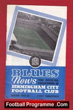 Birmingham City v Newcastle United 1959