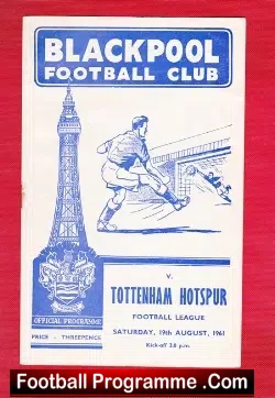 Blackpool v Tottenham 1961