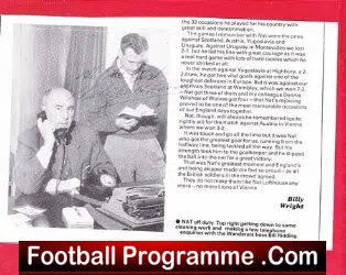 Bolton Wanderers Nat Lofthouse Signed Picture - football memorabilia