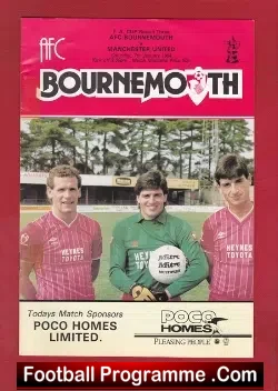Bournemouth v Manchester United 1984 – Graeme Hogg Debut