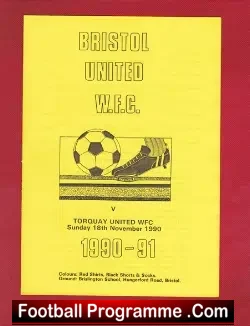 Bristol United v Torquay United 1990