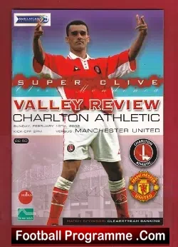 Charlton Athletic v Manchester United 2002