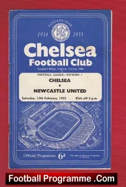 Chelsea v Newcastle United 1955 – Championship Season