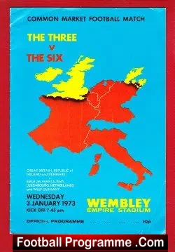 Great Britain v Germany 1973 – Common Market + Bobby Charlton