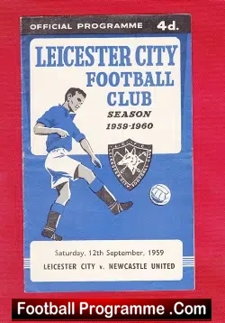 Leicester City v Newcastle United 1959