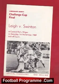 Leigh Rugby v Swinton 1969 – Challenge Cup Final