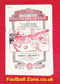 Liverpool v Manchester United 1953