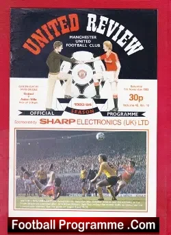 Manchester United v Aston Villa 1983