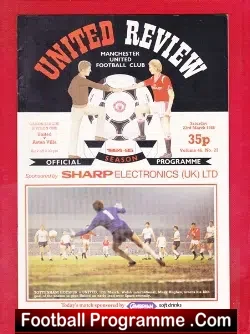 Manchester United v Aston Villa 1985