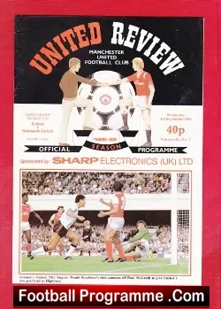 Manchester United v Newcastle United 1985
