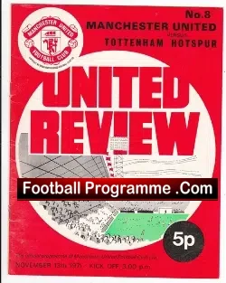 Manchester United v Tottenham 1971