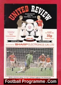 Manchester United v Tottenham 1984
