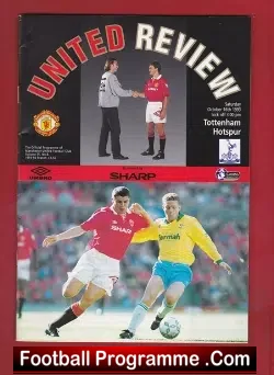 Manchester United v Tottenham 1993