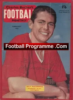 Manchester United Wilf McGuinness Signed Picture - football memorabilia