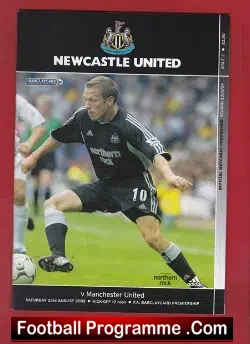 Newcastle United v Manchester United 2003