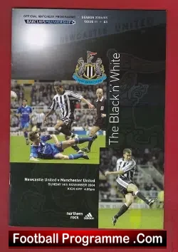 Newcastle United v Manchester United 2004
