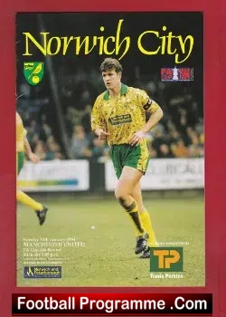 Norwich City v Manchester United 1994 – FA Cup – Roy Keane Debut