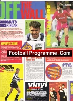 Nottingham Forest Ian Woan Signed Picture Autograph Poster