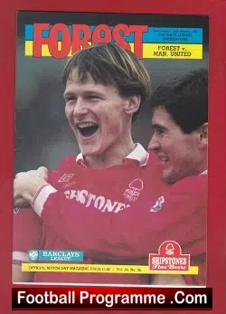 Nottingham Forest v Manchester United 1992