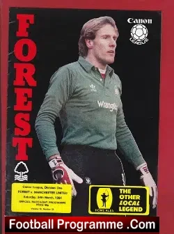 Nottingham Forest v Manchester United 1984 – postponed