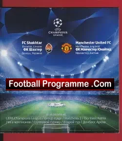 Shakhtar Donetsk v Manchester United 2013 – Ukraine – Pirate