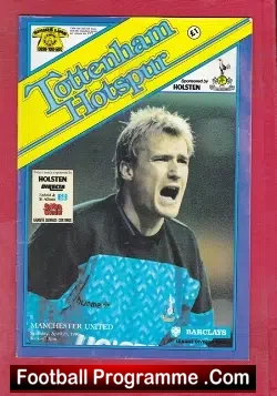 Tottenham Hotspur v Manchester United 1990