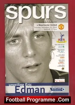 Tottenham Hotspur v Manchester United 2004