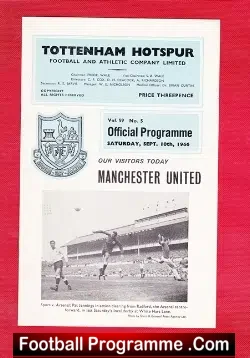 Tottenham Hotspur v Manchester United 1966 – League Champions