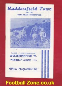 Huddersfield Town v Wolves 1961 – FA Cup Replay