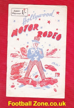 America Hollywood Motor Rodeo Stocks + Motorbikes 1956 – USA