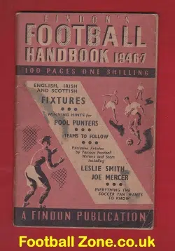 Findons Football Handbook 1946 - 1947