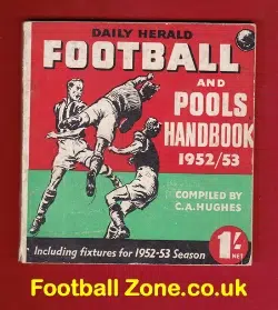 Daily Herald Football Handbook 1952 - 1953