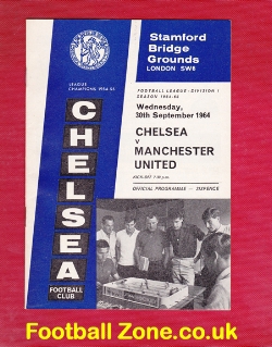 Chelsea v Manchester United 1964
