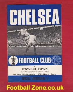 Chelsea v Ipswich Town 1970