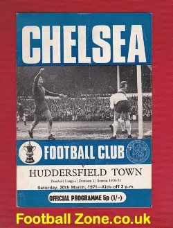 Chelsea v Huddersfield Town 1971