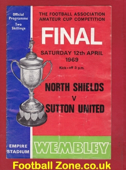 North Shields v Sutton United 1969 – Amateur Cup Final