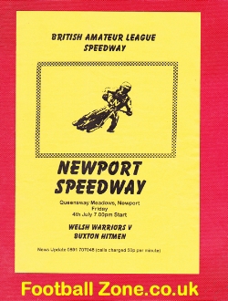 Welsh Warriors v Buxton Hitmen at Newport Speedway 1997