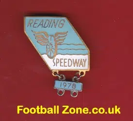 Reading Speedway Badge 1978 - and Yearbar