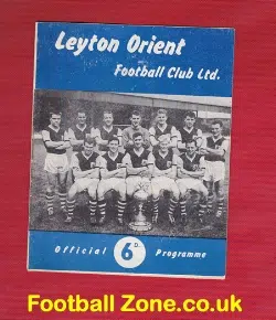 Leyton Orient v Burnley 1961 - FA Cup Replay