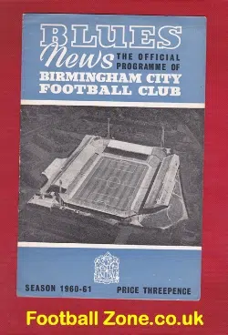 Birmingham City v West Ham United 1961