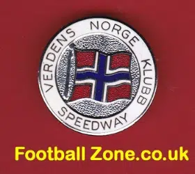 Norway Verdens Speedway Badge 1980s