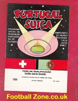 Portugal v Switzerland 1969