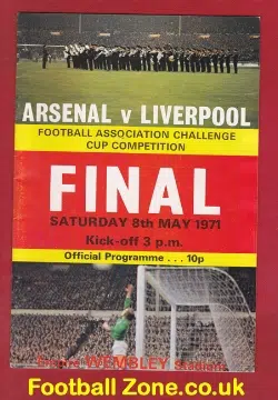 Liverpool v Arsenal 1971 - FA Cup Final Wembley