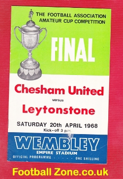 Chesham United v Leytonstone 1968 – Amateur Cup Final