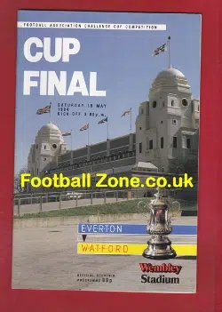 Everton v Watford 1984 – FA Cup Final Wembley