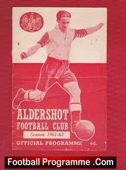 Aldershot v Accrington Stanley 1962